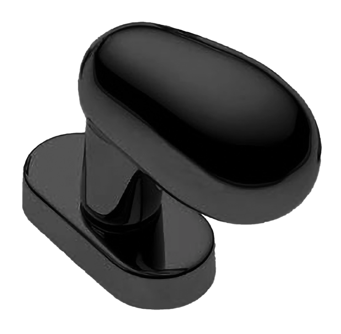 Ручка оконная UOVO W1 NERO, цвет - черный фото купить Иркутск