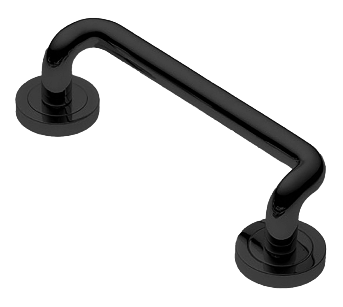 Ручка-скоба SNAKE PH NERO, цвет - черный фото купить Иркутск