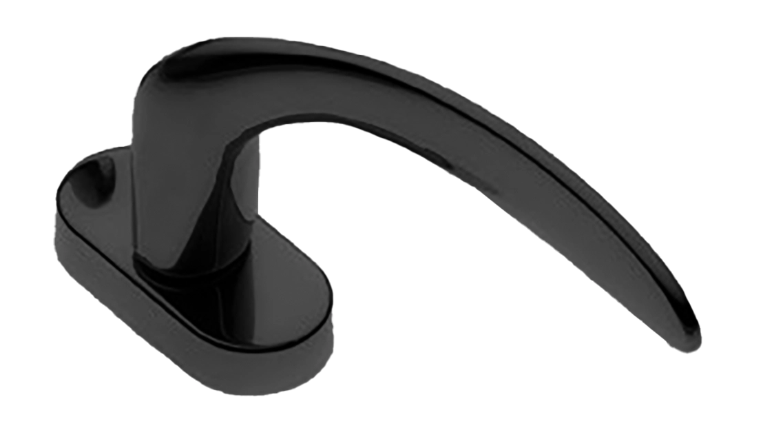 Ручка оконная COBRA W1 NERO, цвет - черный фото купить Иркутск
