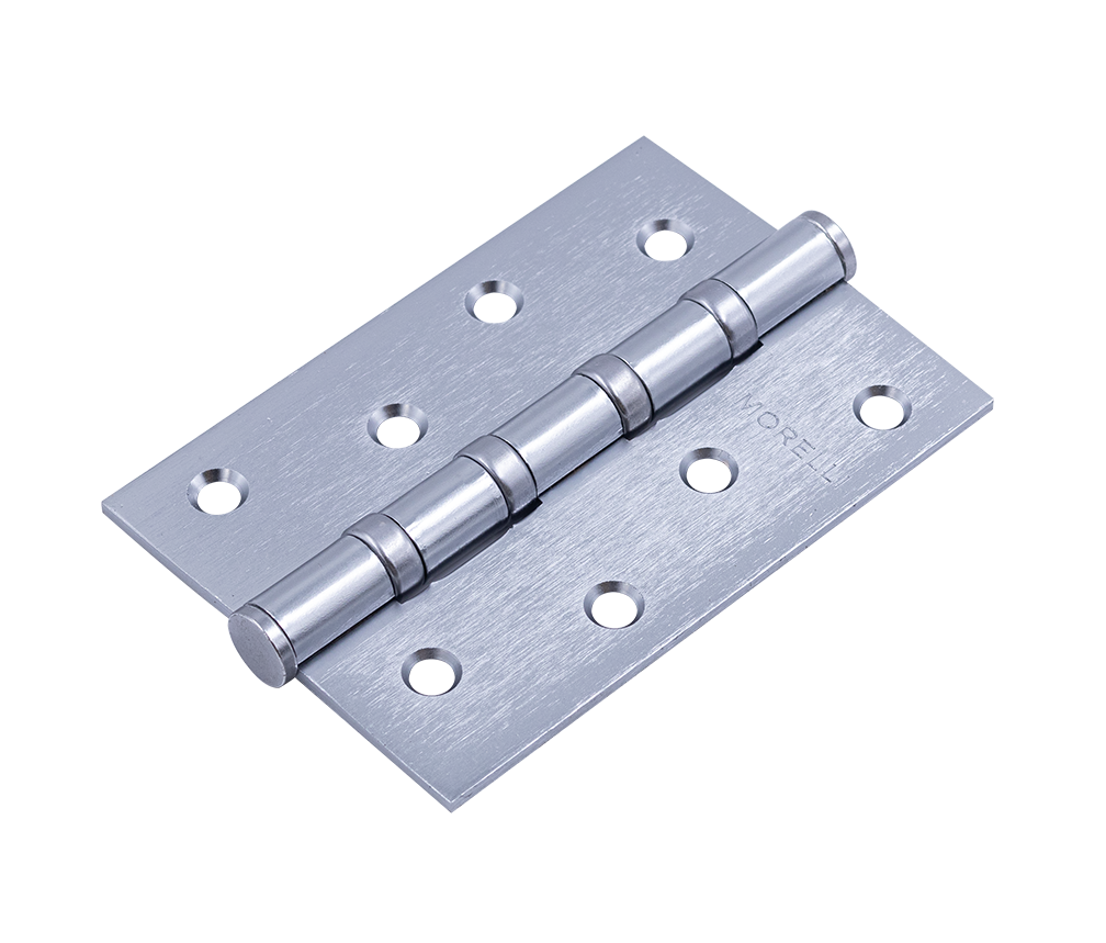 Петля карточная универсальная MSN 100X70X2.5-4BB SSC с подшипником стальная, врезная, цвет суперматовый хром, сталь фото купить в Иркутске