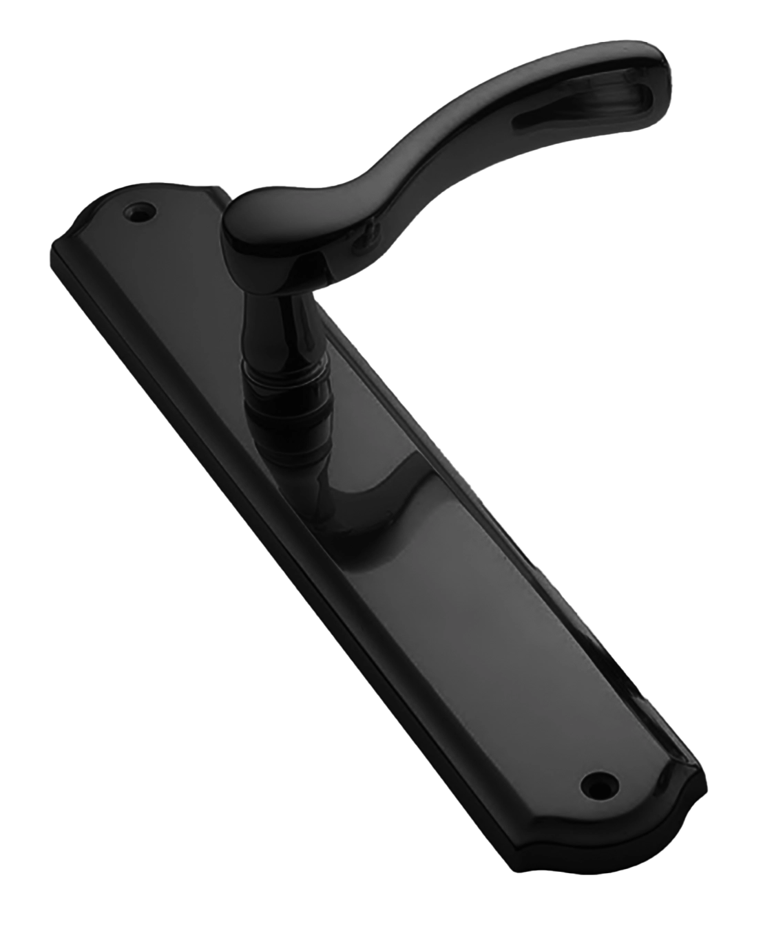 Ручка на планке ERICA PL NERO, цвет - черный фото купить Иркутск