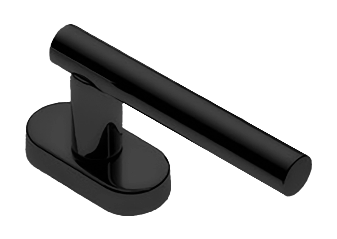 Ручка оконная CALLA W1 NERO, цвет - черный фото купить Иркутск