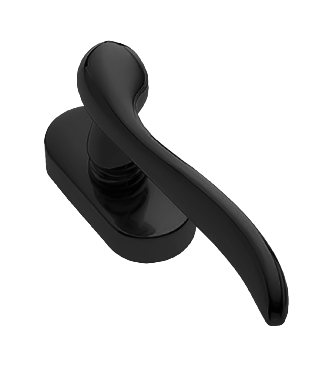 Ручка оконная TOSCANA W1 NERO, цвет - черный фото купить Иркутск