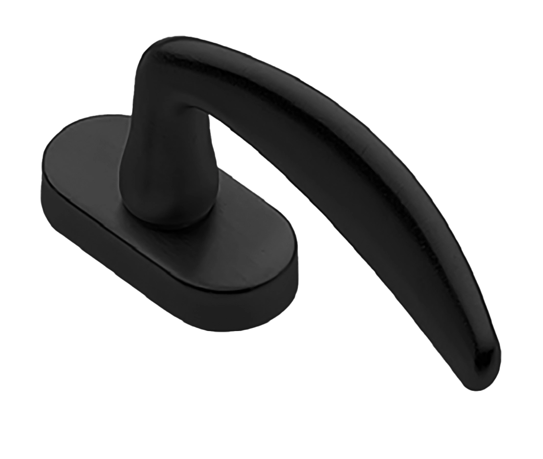 Ручка оконная MOGADOR W1 NERO, цвет - черный фото купить Иркутск