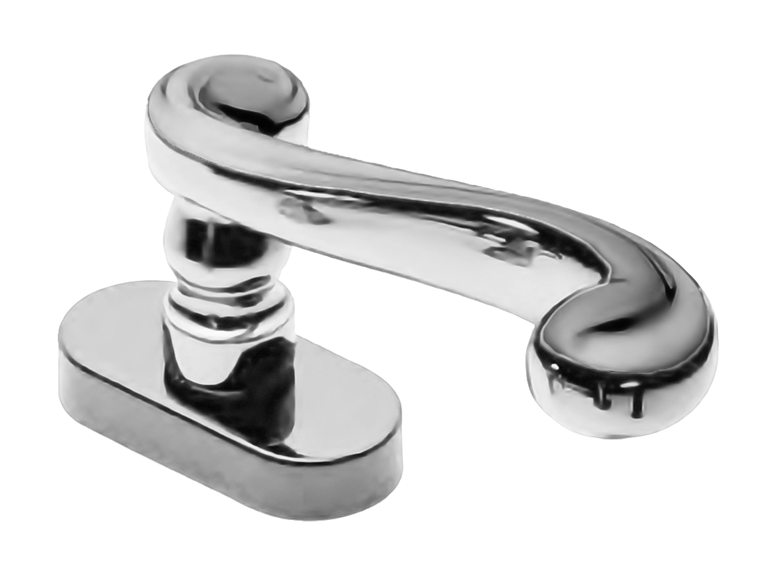 Ручка оконная PLAZA W1 CRO, цвет - хром фото купить Иркутск