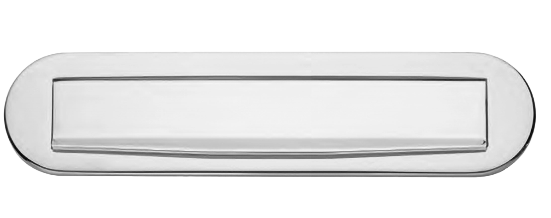Накладка для почтового ящика ART.910 CRO овальная, цвет - хром фото купить Иркутск
