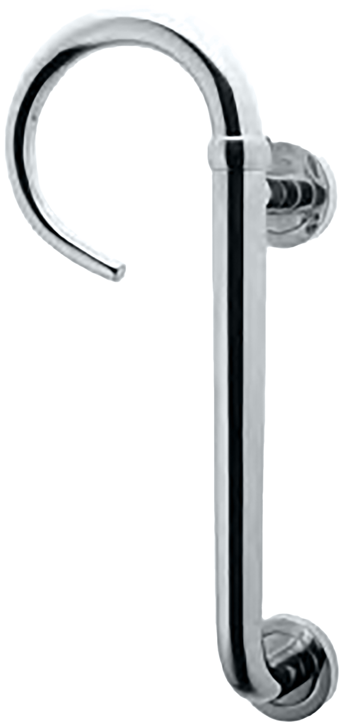 Ручка-скоба LANGOUST PH L CRO левая на круглой розетке, цвет хром, латунь фото купить Иркутск