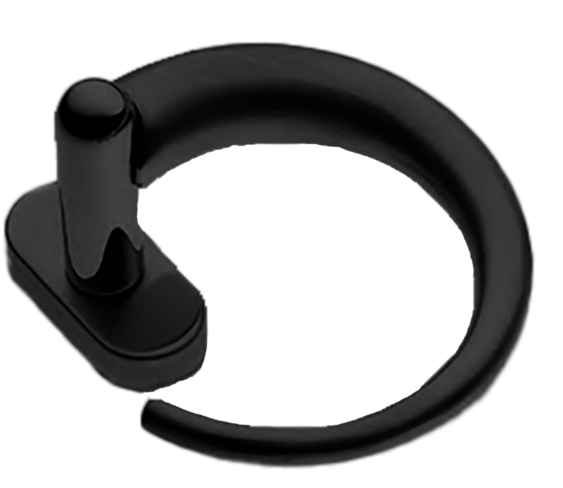 Ручка оконная LANGOUST W1 NERO, цвет - черный фото купить Иркутск