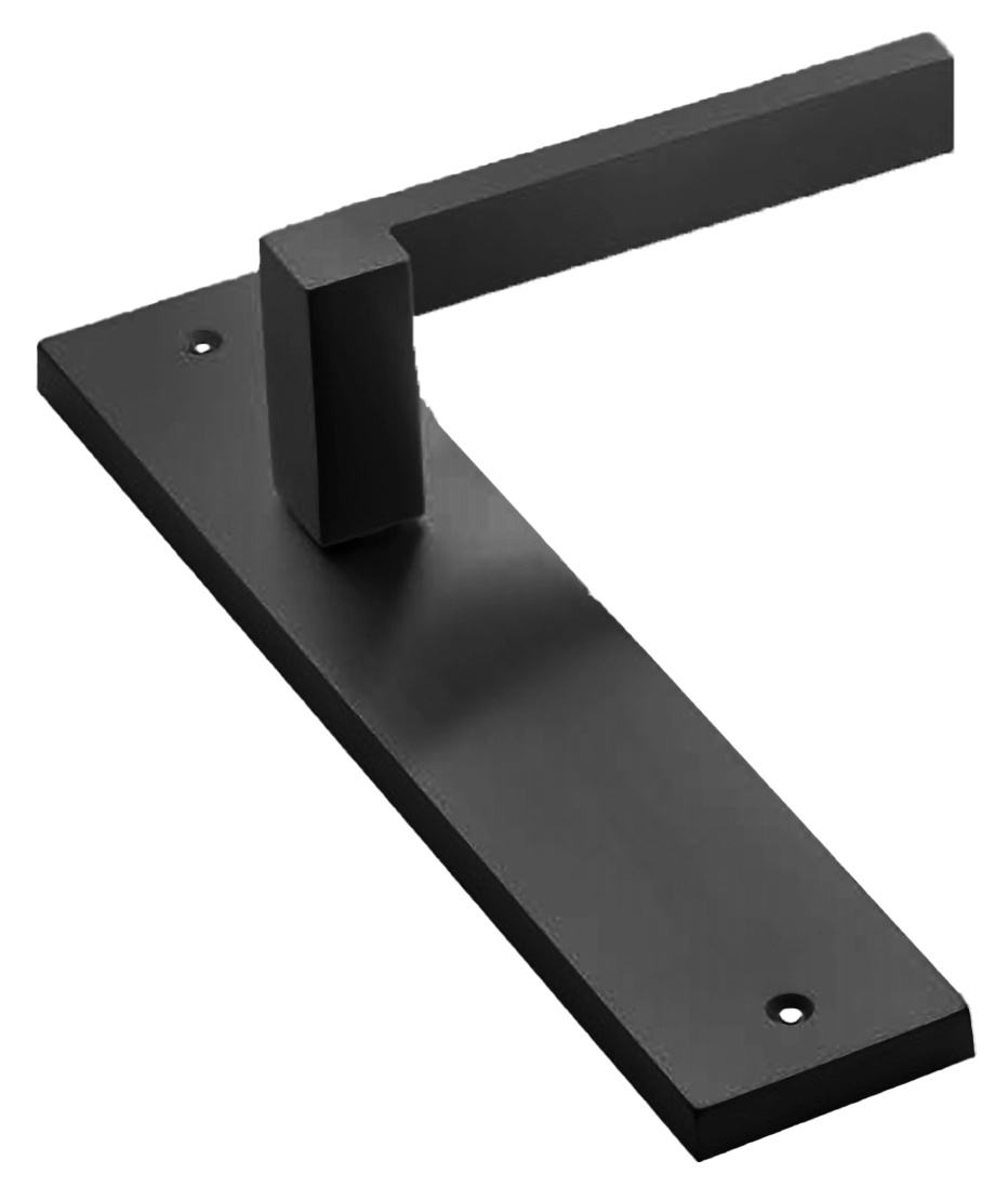 STONE PL NERO, ручка на планке, цвет - черный фото купить в Иркутске