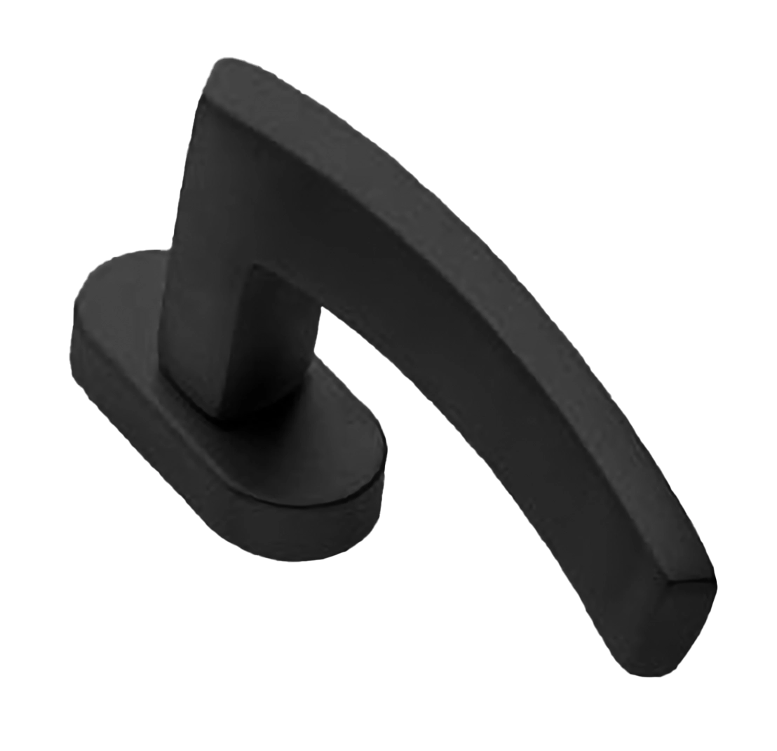 Ручка оконная WIND W1 NERO, цвет - черный фото купить в Иркутске