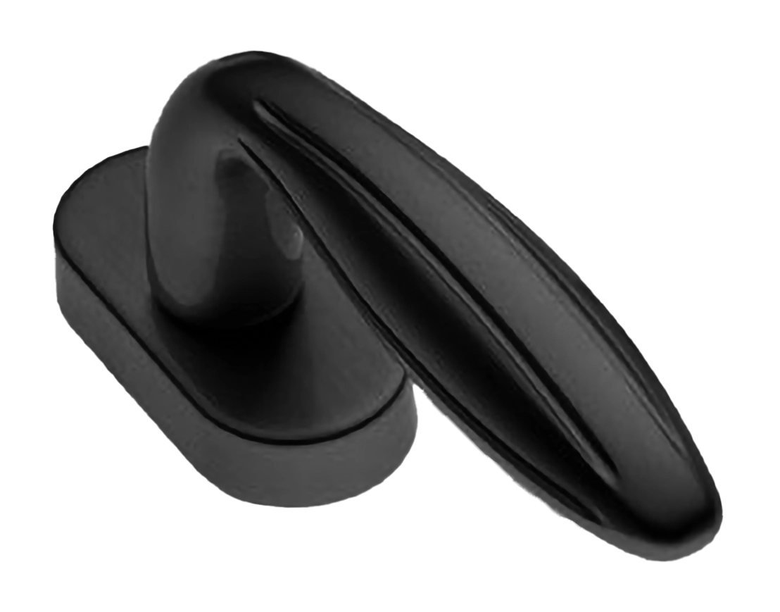 Ручка оконная BUD W1 NERO, цвет - черный фото купить в Иркутске