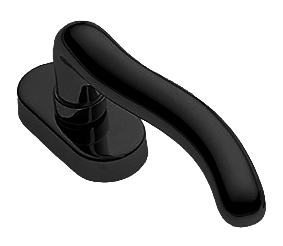 Ручка оконная SNAKE W1 NERO, цвет - черный фото купить в Иркутске