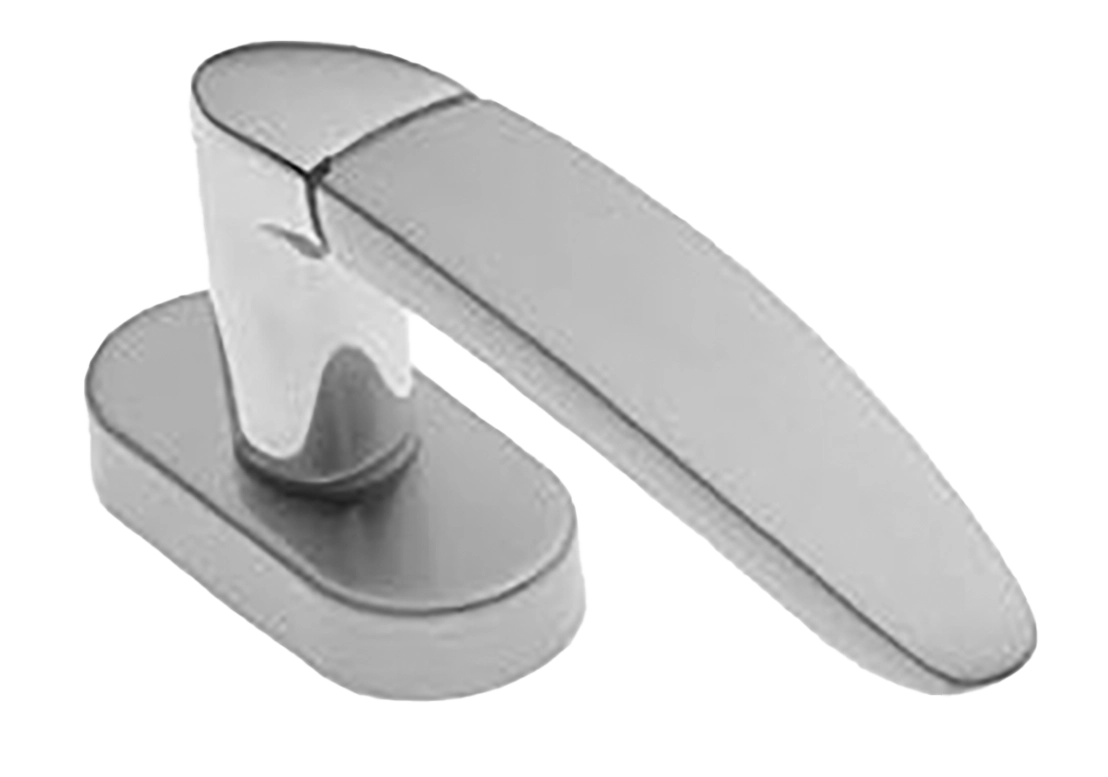 Ручка оконная SAIL W1 CSA/CRO, цвет - матовый хром/хром фото купить в Иркутске