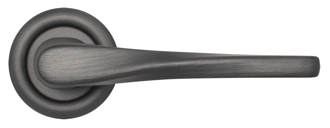 Ручка дверная THE OLYMPICS R7 SST на круглой розетке, цвет Летняя гроза/Summer Storm фото купить в Иркутске