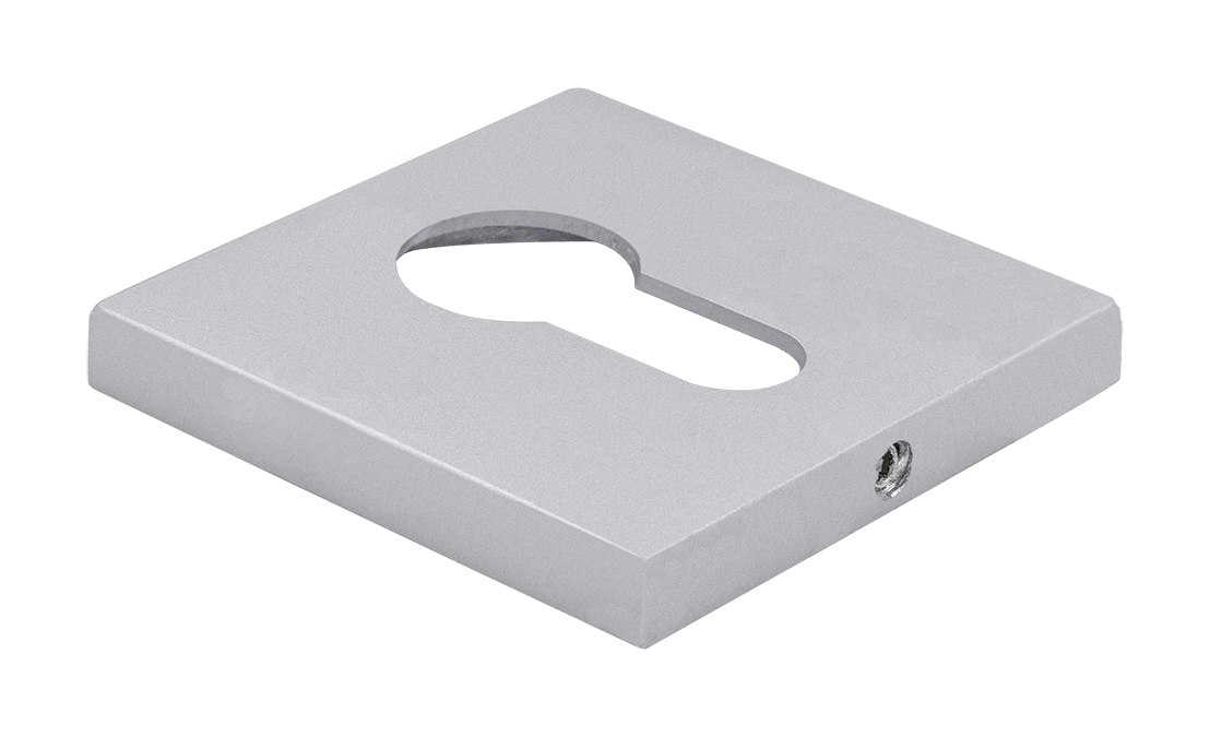 Накладка на замок MH-KH-S6 ASC под евроцилиндр, цвет анодированный матовый хром фото купить Иркутск