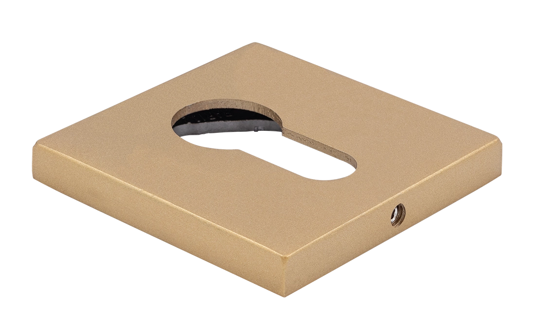 Накладка на замок MH-KH-S6 FTG под евроцилиндр, цвет матовое итальянское золото фото купить Иркутск