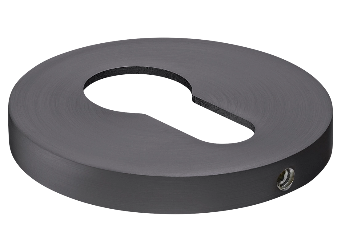 Накладка на замок MH-KH-R6 GR на круглой розетке, цвет матовый графит фото купить Иркутск