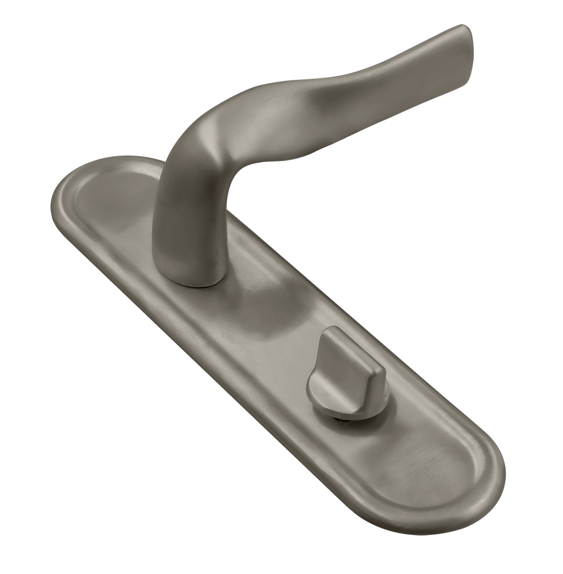 Ручка дверная LVB PLR WC SMI на планке под сантехническую завертку, цвет Весенняя дымка/Spring Mist фото купить Иркутск