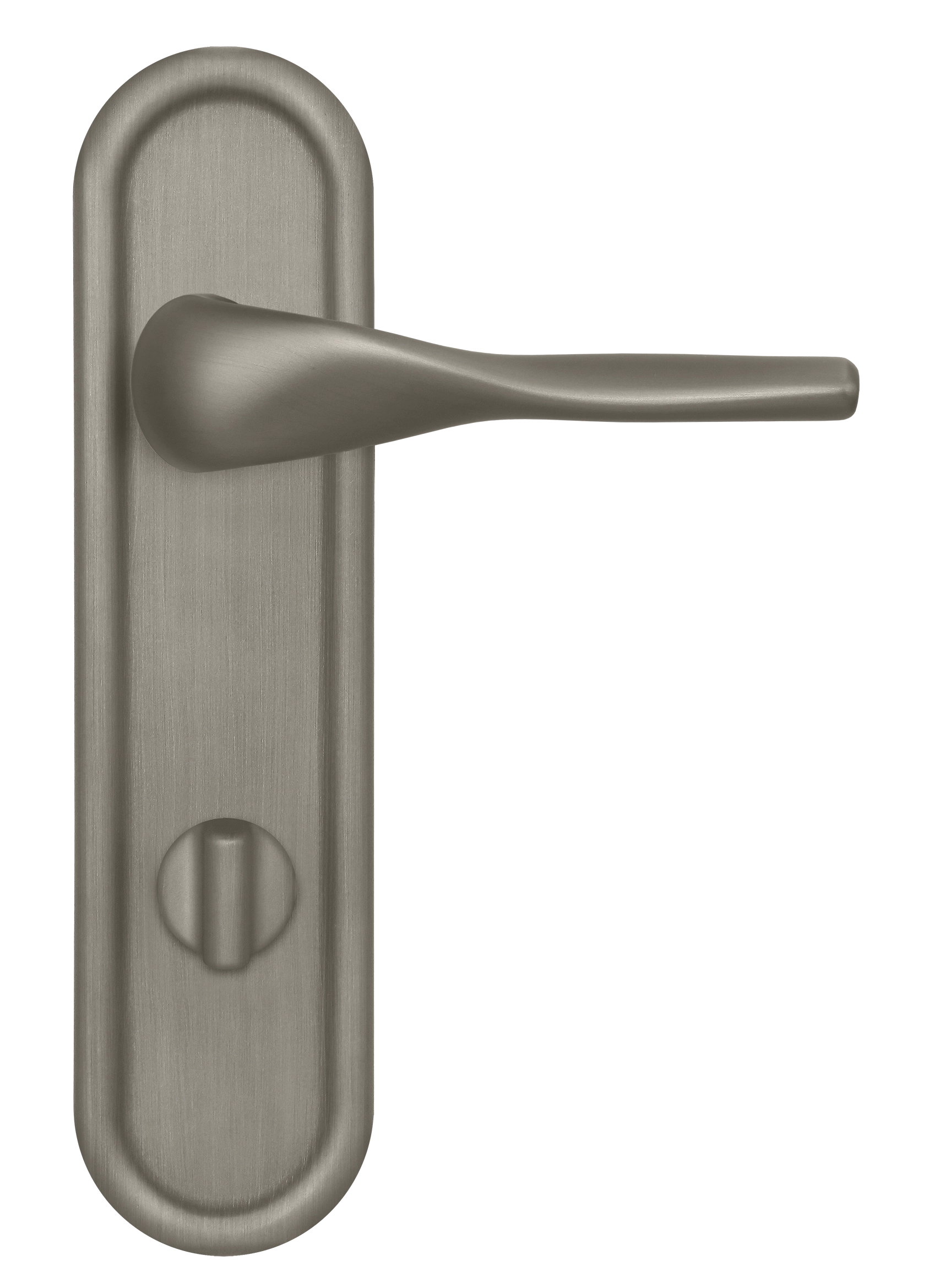 Ручка дверная LVB PLR WC SMI на планке под сантехническую завертку, цвет Весенняя дымка/Spring Mist фото купить в Иркутске