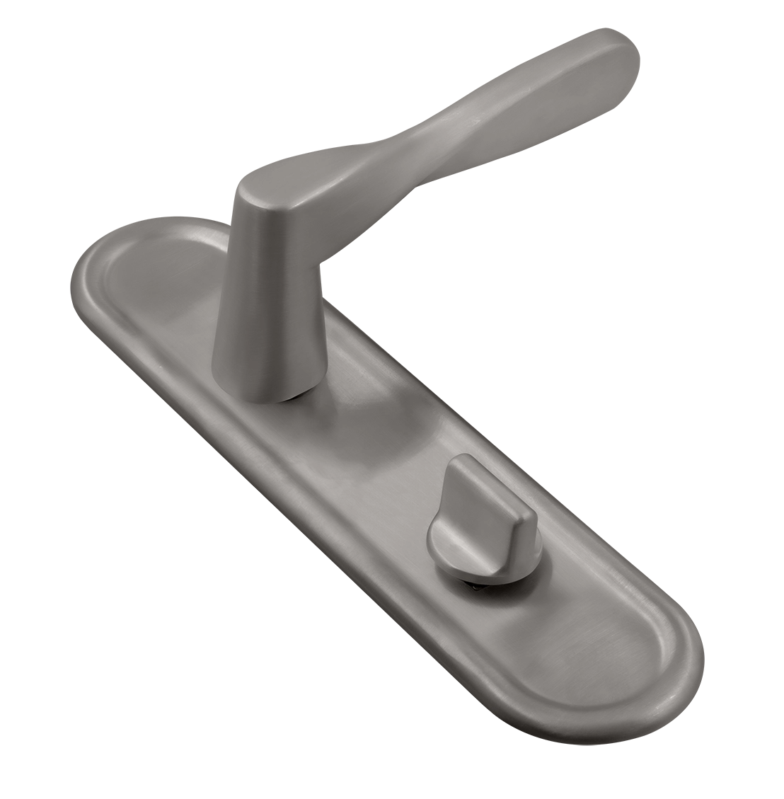 Ручка дверная THE OLYMPICS PLR WC WF на планке под сантехническую завертку, цвет Зимняя стужа/Winter Frost фото купить Иркутск