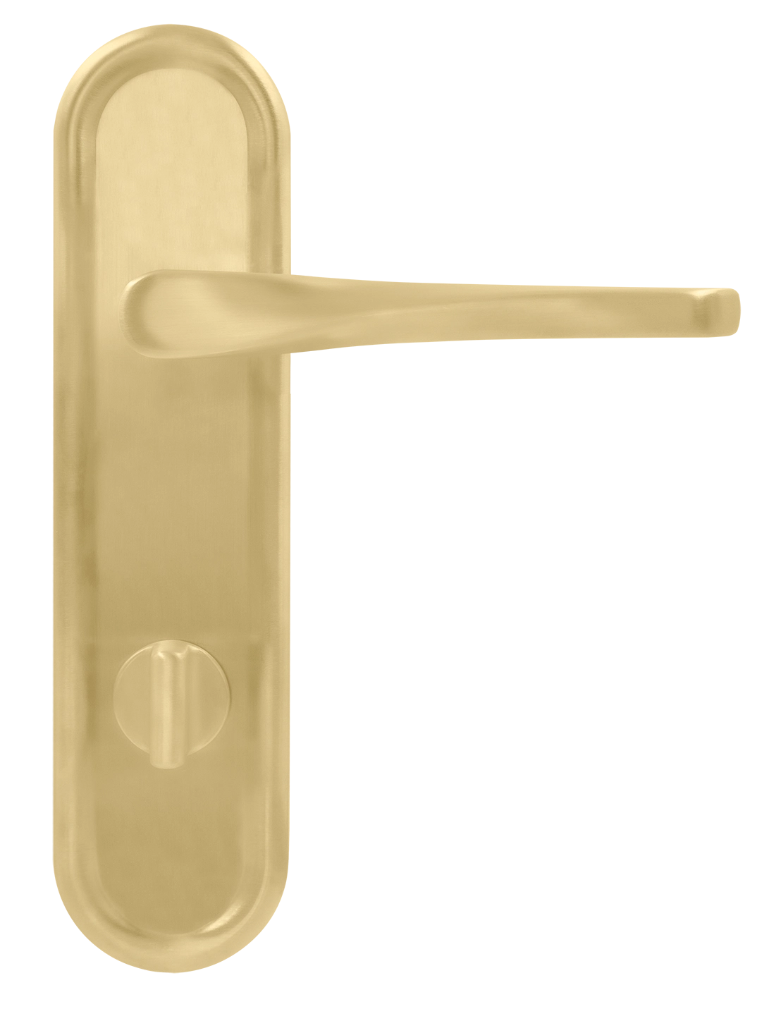 Ручка дверная THE OLYMPICS PLR WC AH на планке под сантехническую завертку, цвет Осенний мёд/Autumn Honey фото купить в Иркутске