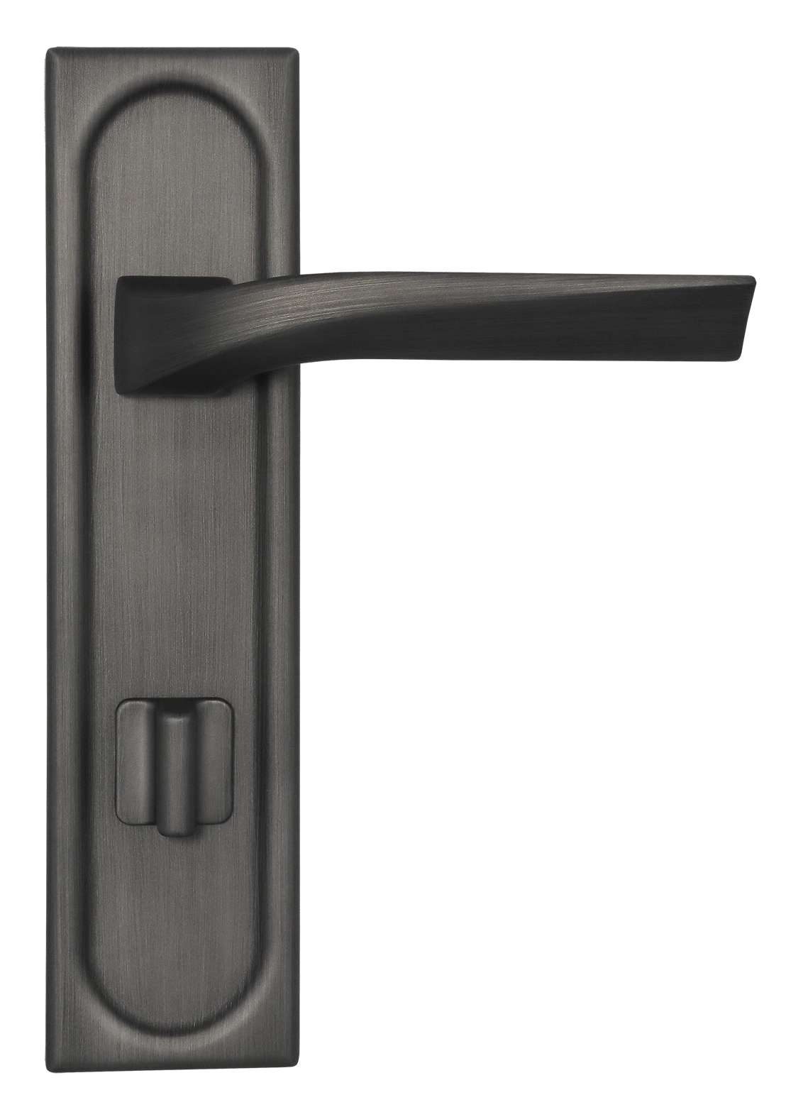 Ручка дверная WD CONCERT HALL PLS WC SST на планке под сантехническую завертку, цвет Летняя гроза/Summer Storm фото купить в Иркутске