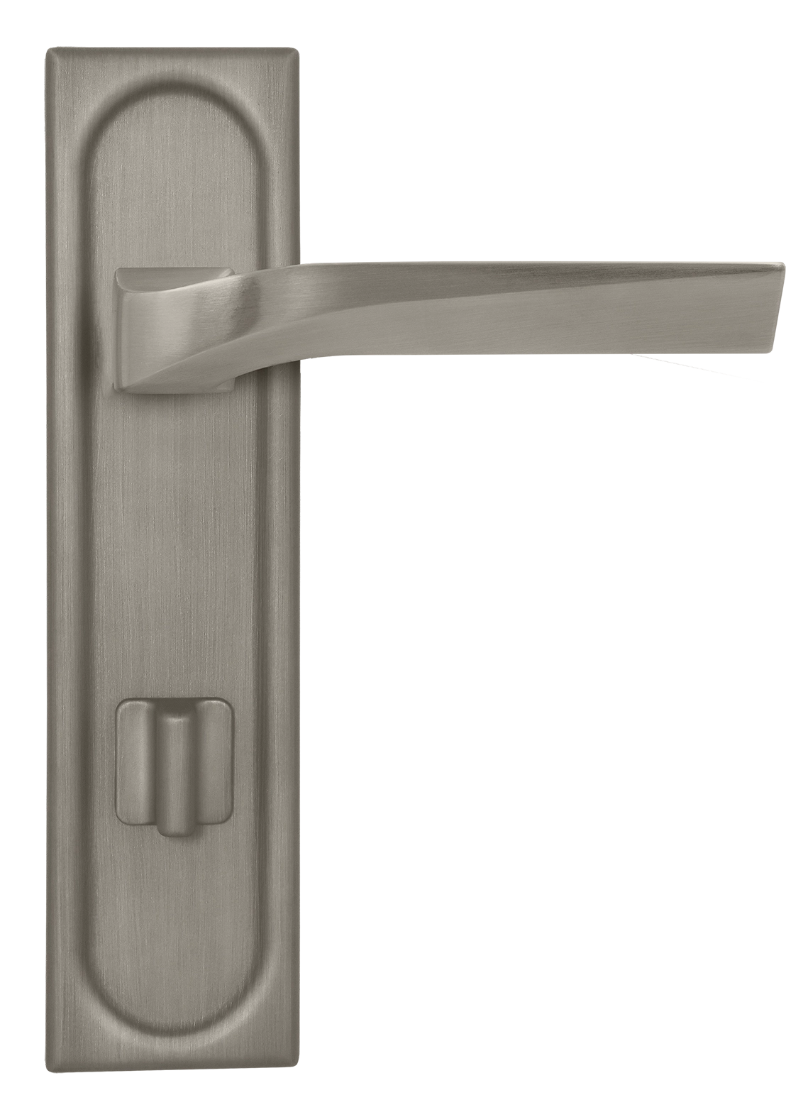 Ручка дверная WD CONCERT HALL PLS WC SMI на планке под сантехническую завертку, цвет Весенняя дымка/Spring Mist фото купить в Иркутске