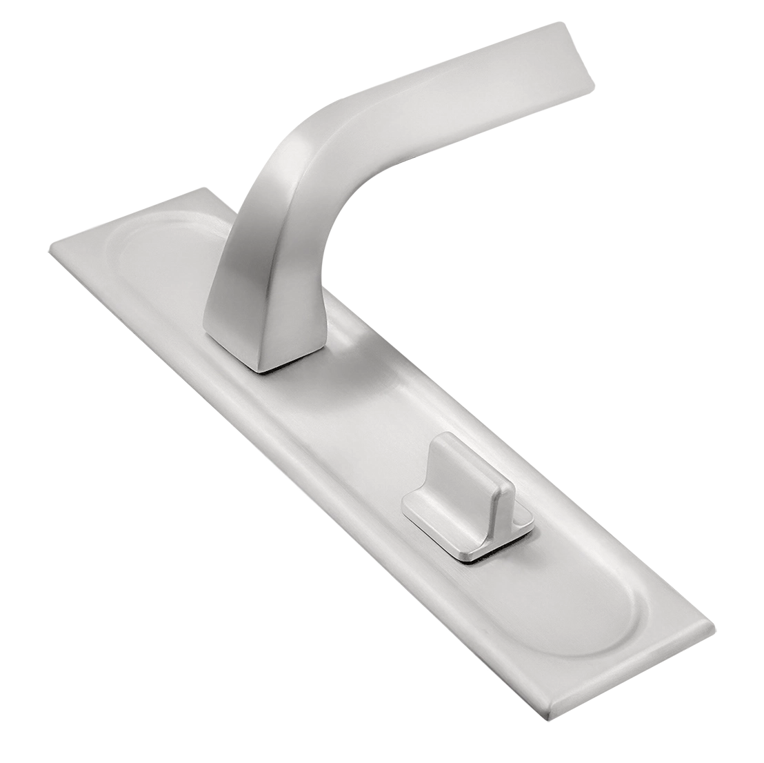 Ручка дверная WD CONCERT HALL PLS WC SSW на планке под сантехническую завертку, цвет Стокгольмский снегопад/Stockholm Snowfall фото купить Иркутск