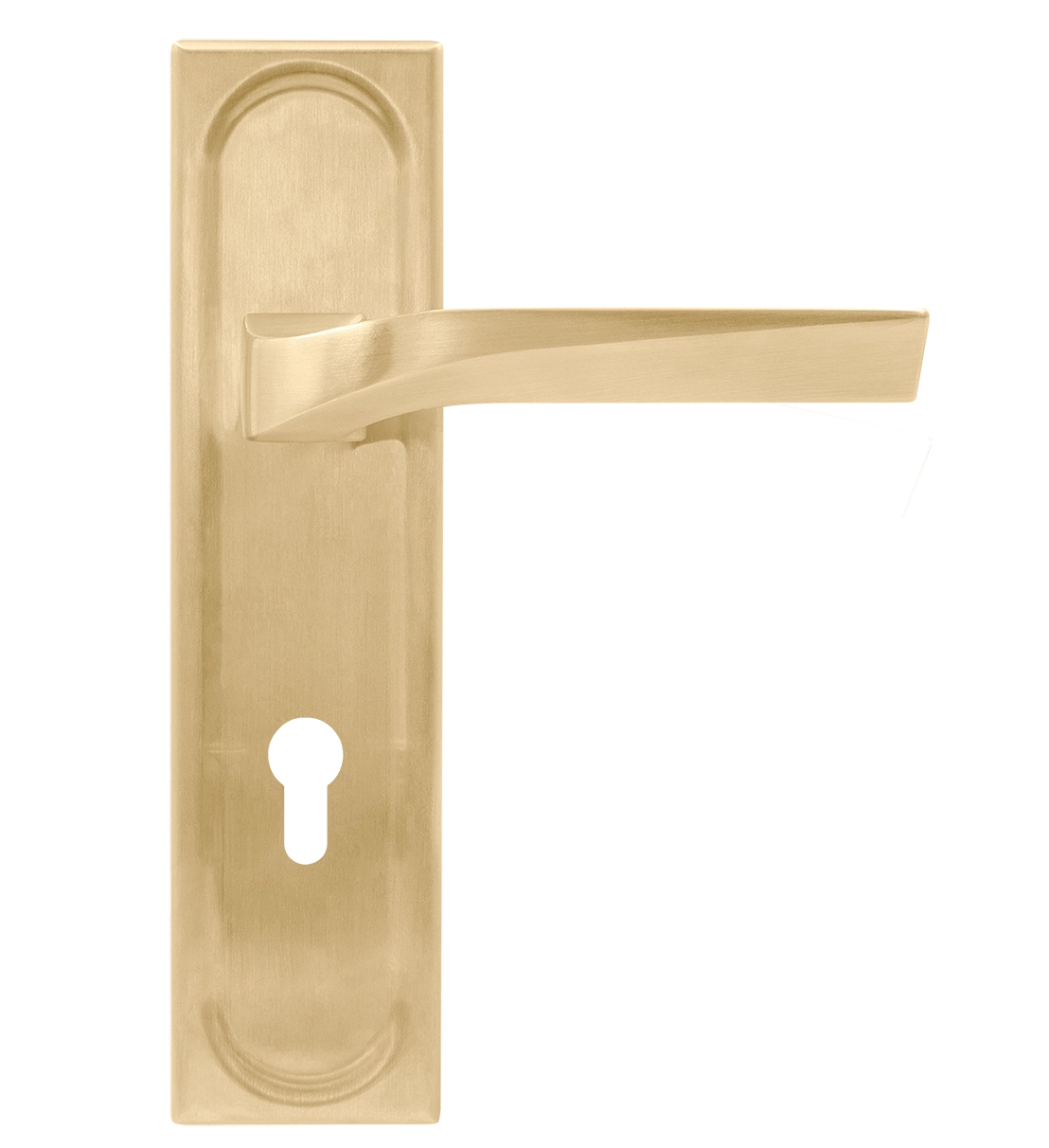 Ручка дверная WD CONCERT HALL PLS AH на планке, цвет Осенний мёд/Autumn Honey фото фурнитура Иркутск