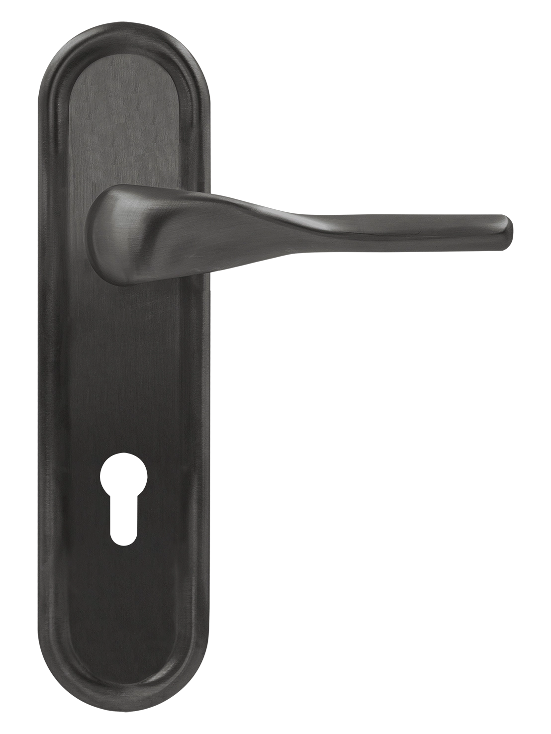 Ручка дверная LVB PLR KH SST на планке под ключевой цилиндр, цвет Летняя гроза/Summer Storm фото купить Иркутск