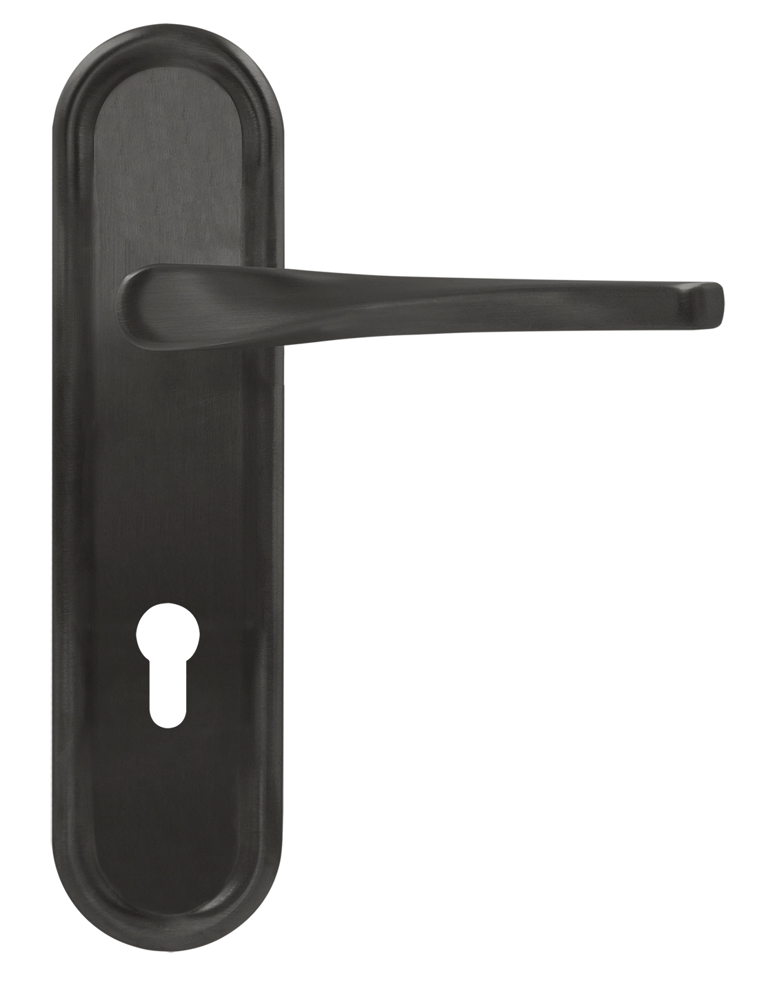 Ручка дверная THE OLYMPICS PLR KH SST на планке под ключевой цилиндр, цвет Летняя гроза/Summer Storm фото купить Иркутск