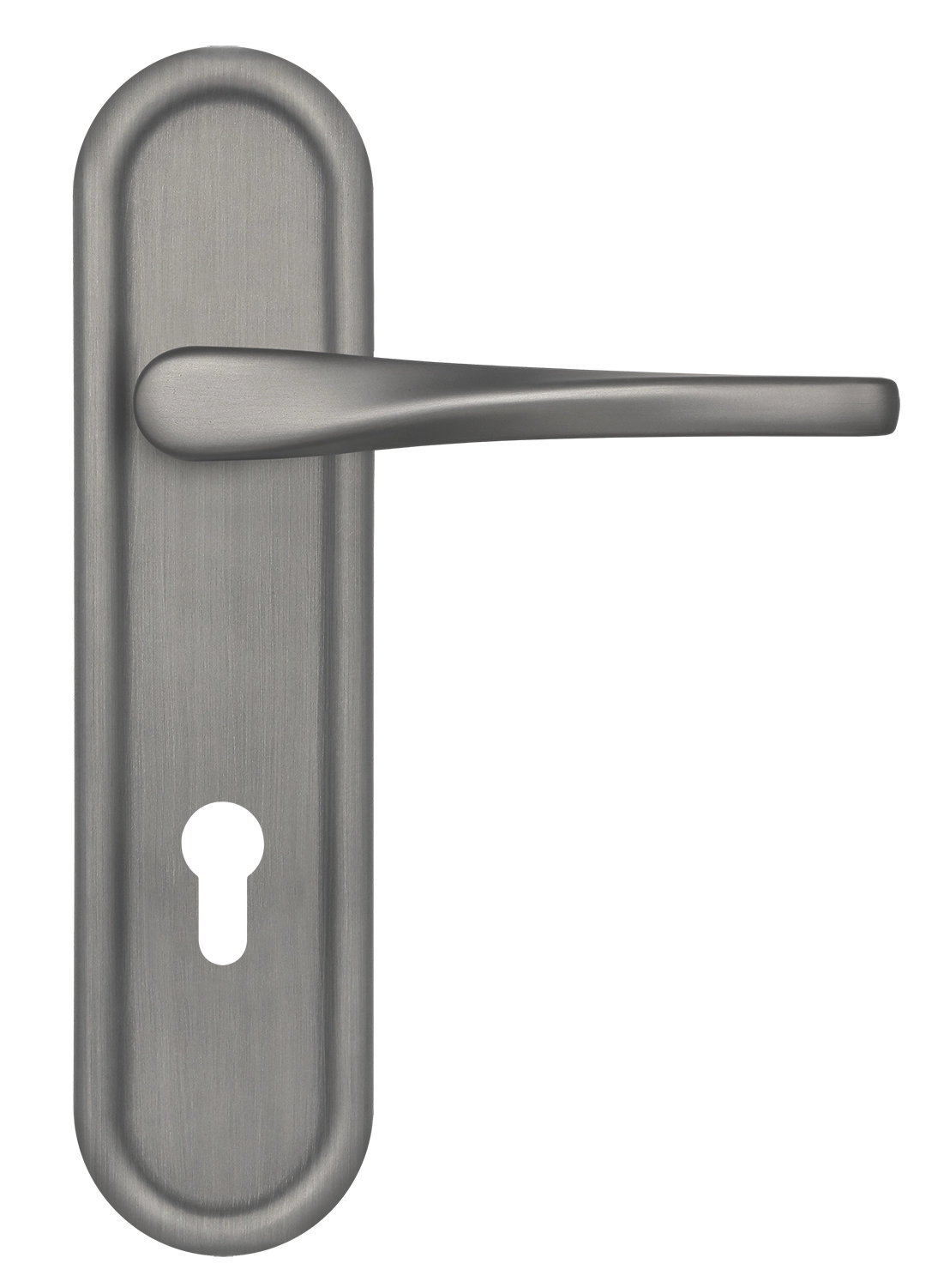 Ручка дверная THE OLYMPICS PLR KH WF на планке под ключевой цилиндр, цвет Зимняя стужа/Winter Frost фото купить Иркутск