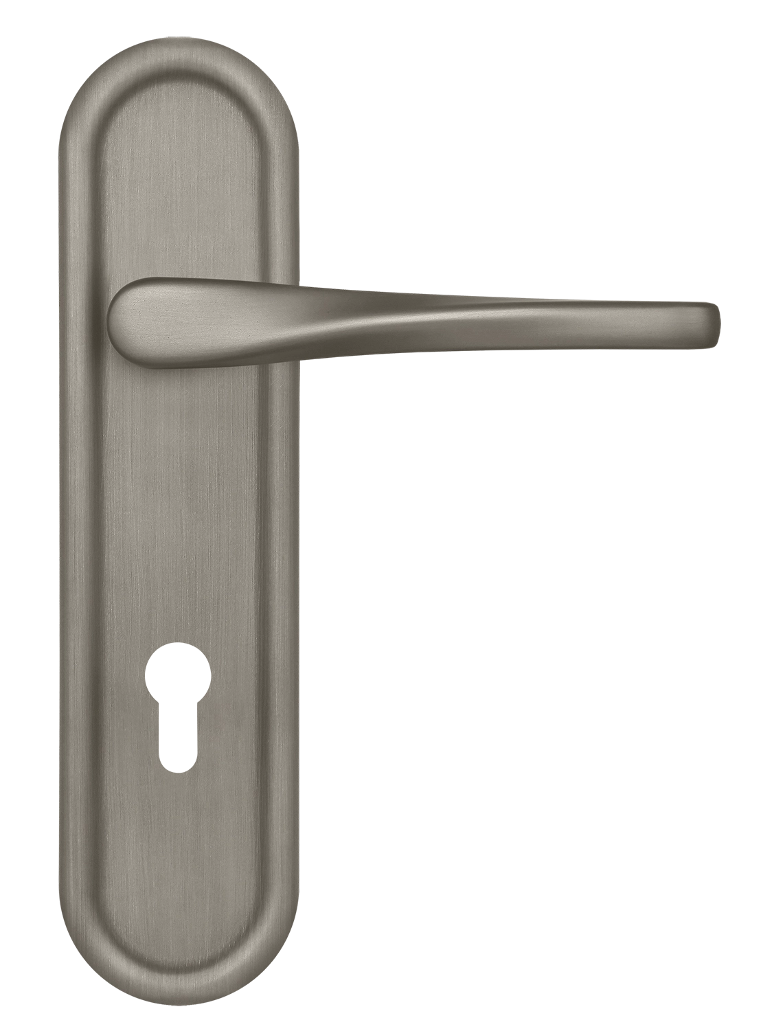 Ручка дверная THE OLYMPICS PLR KH SMI на планке под ключевой цилиндр, цвет Весенняя дымка/Spring Mist фото купить Иркутск