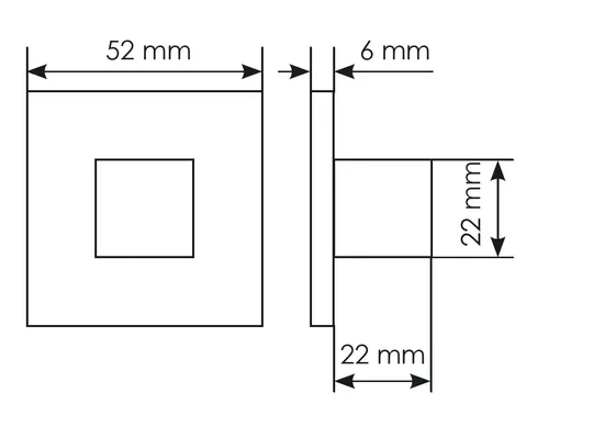 Комплект дверных ручек MH-54-S6 BL с заверткой MH-WC-S6 BL + замок M1895 BL, цвет черный фото дверная фурнитура Иркутск