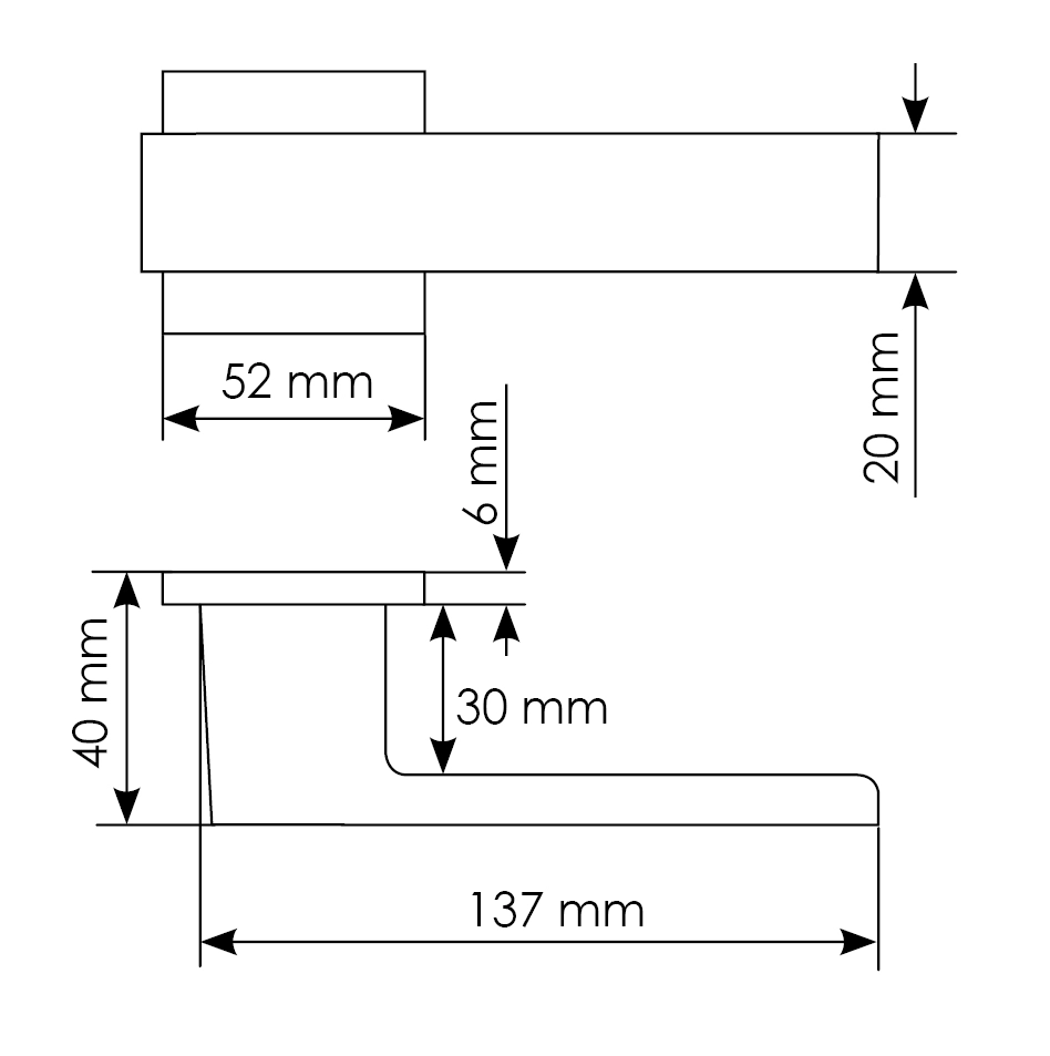 Комплект дверных ручек MH-56-S6 BL с заверткой MH-WC-S6 BL + магнитный замок M1895 BL, цвет черный фото morelli Иркутск