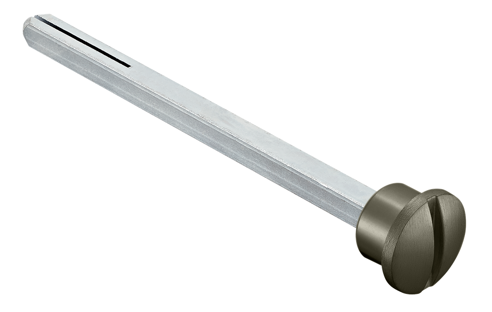 Четырехгранник LUX-SPINDLE-WC 110 ANT 110мм с кнопкой, цвет антрацит фото купить Иркутск