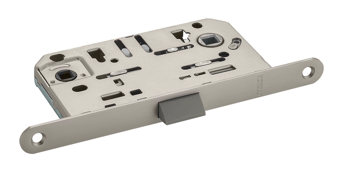 Замок межкомнатный 1895P MSN бесшумный многофункциональный, цвет матовый сатинированный никель фото купить Иркутск