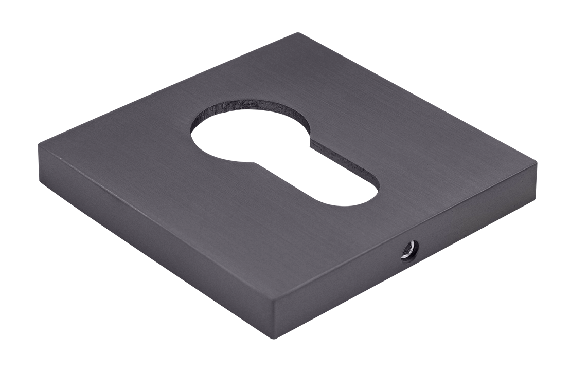 Накладка на замок MH-KH-S6 GR под евроцилиндр, цвет graphite фото купить Иркутск