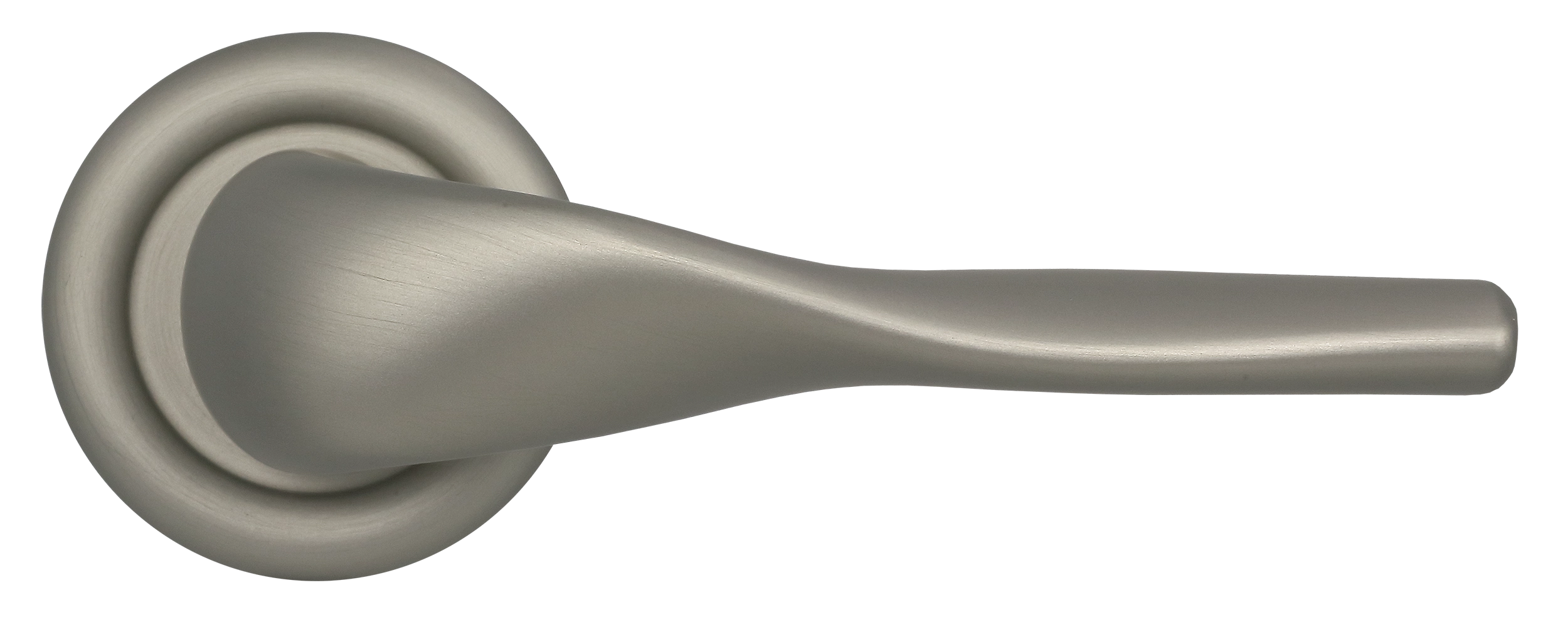 Ручка дверная LVB R7 SMI на круглой розетке, цвет Весенняя дымка/Spring Mist фото купить в Иркутске