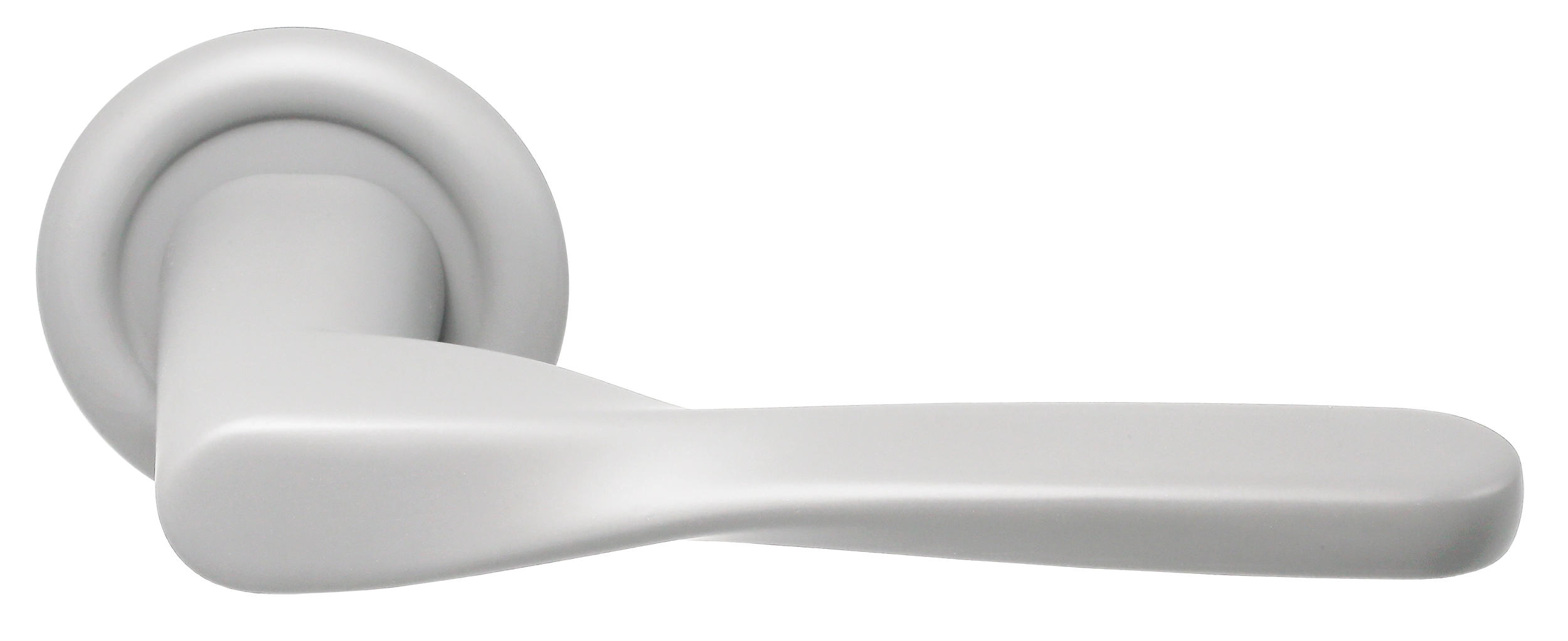 Ручка дверная THE OLYMPICS R7 SSW на круглой розетке, цвет Стокгольмский снегопад/Stockholm Snowfall фото купить Иркутск