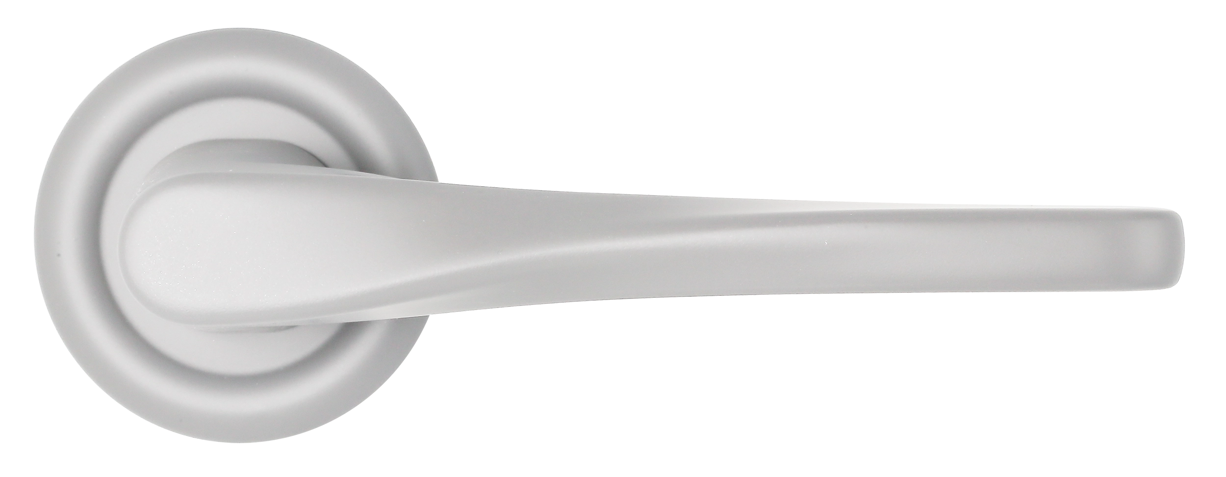 Ручка дверная THE OLYMPICS R7 SSW на круглой розетке, цвет Стокгольмский снегопад/Stockholm Snowfall фото купить в Иркутске