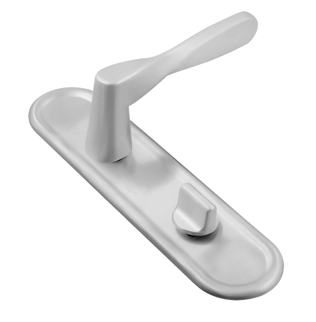 Ручка дверная THE OLYMPICS PLR SSW на планке, цвет Стокгольмский снегопад/Stockholm Snowfall фото купить Иркутск