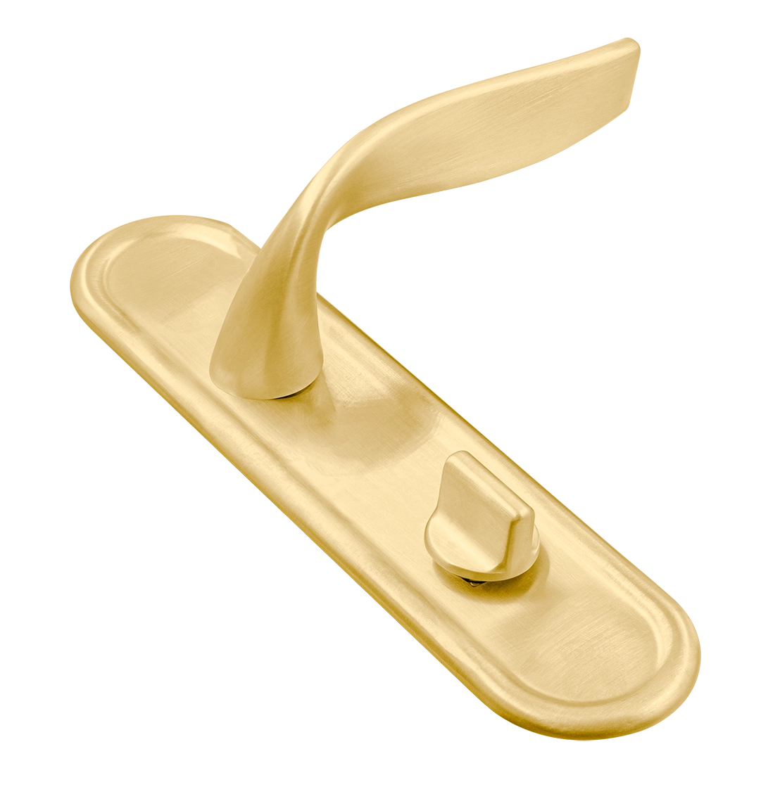 Ручка дверная SKYSCRAPER PLR AH на планке, цвет Осенний мёд/Autumn Honey фото купить Иркутск