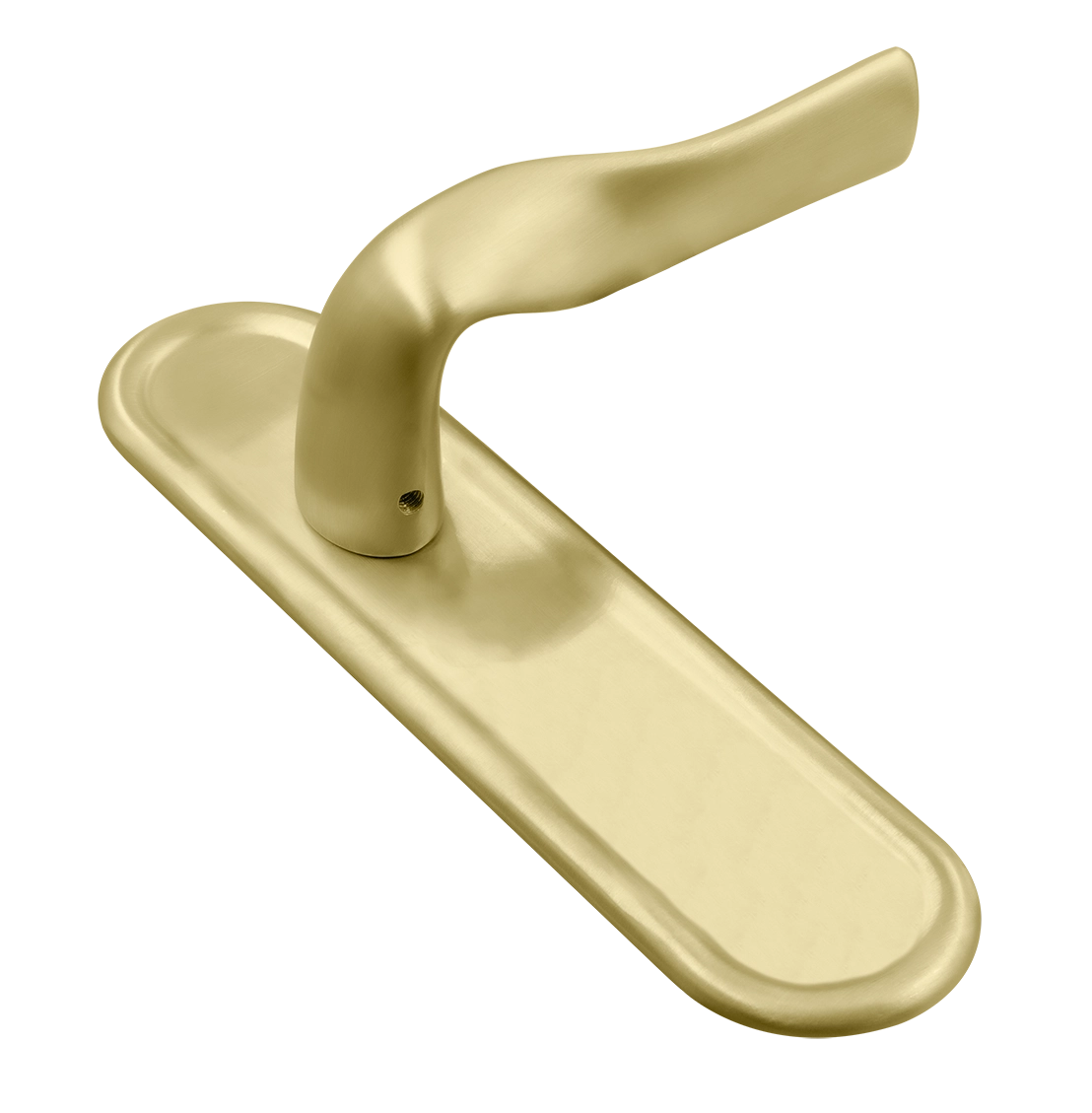 Ручка дверная LVB PLR AH на планке, цвет Осенний мёд/Autumn Honey фото купить Иркутск