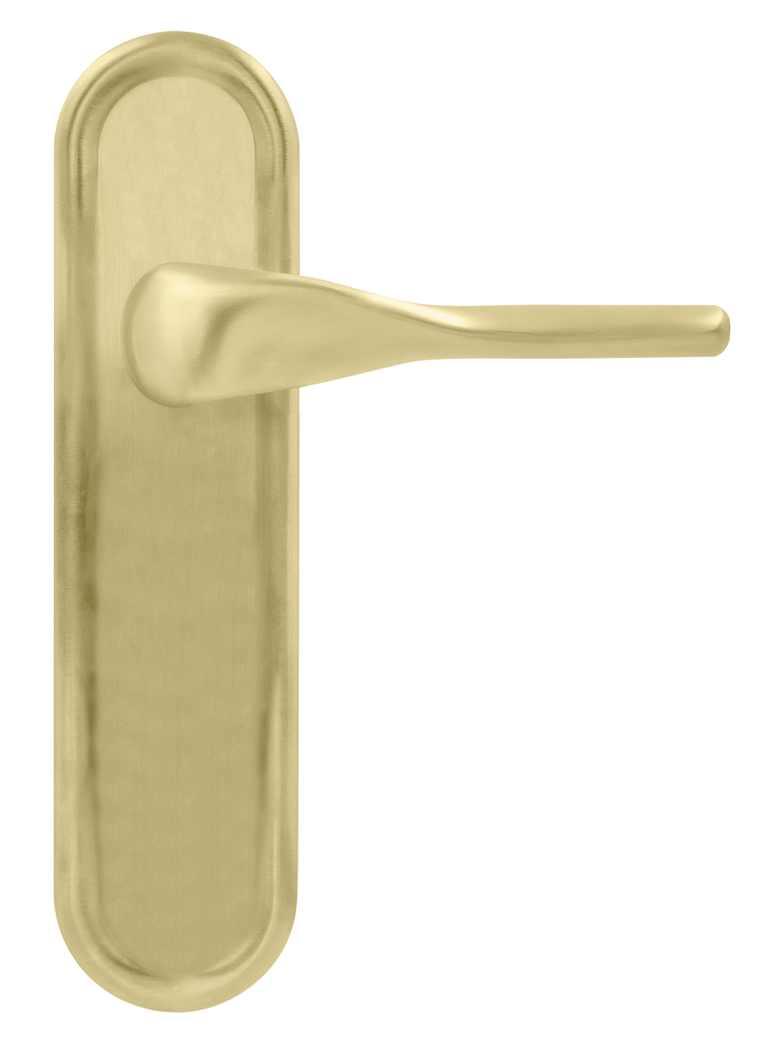 Ручка дверная LVB PLR AH на планке, цвет Осенний мёд/Autumn Honey фото купить в Иркутске