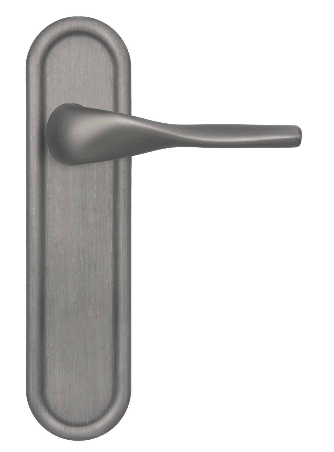 Ручка дверная LVB PLR WF на планке, цвет Зимняя стужа/Winter Frost фото купить в Иркутске