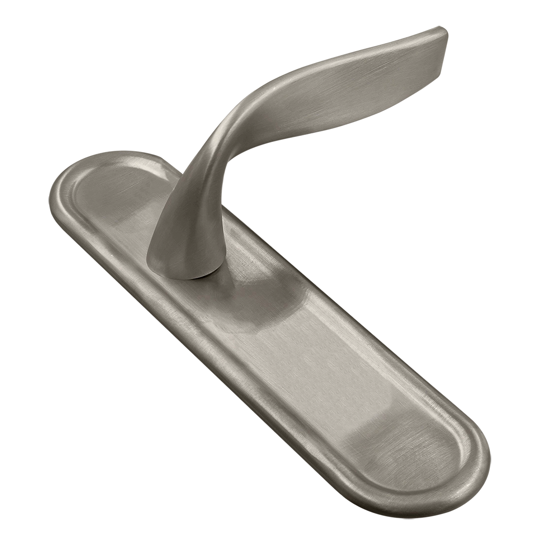 Ручка дверная SKYSCRAPER PLR SMI на планке, цвет Весенняя дымка/Spring Mist фото купить Иркутск