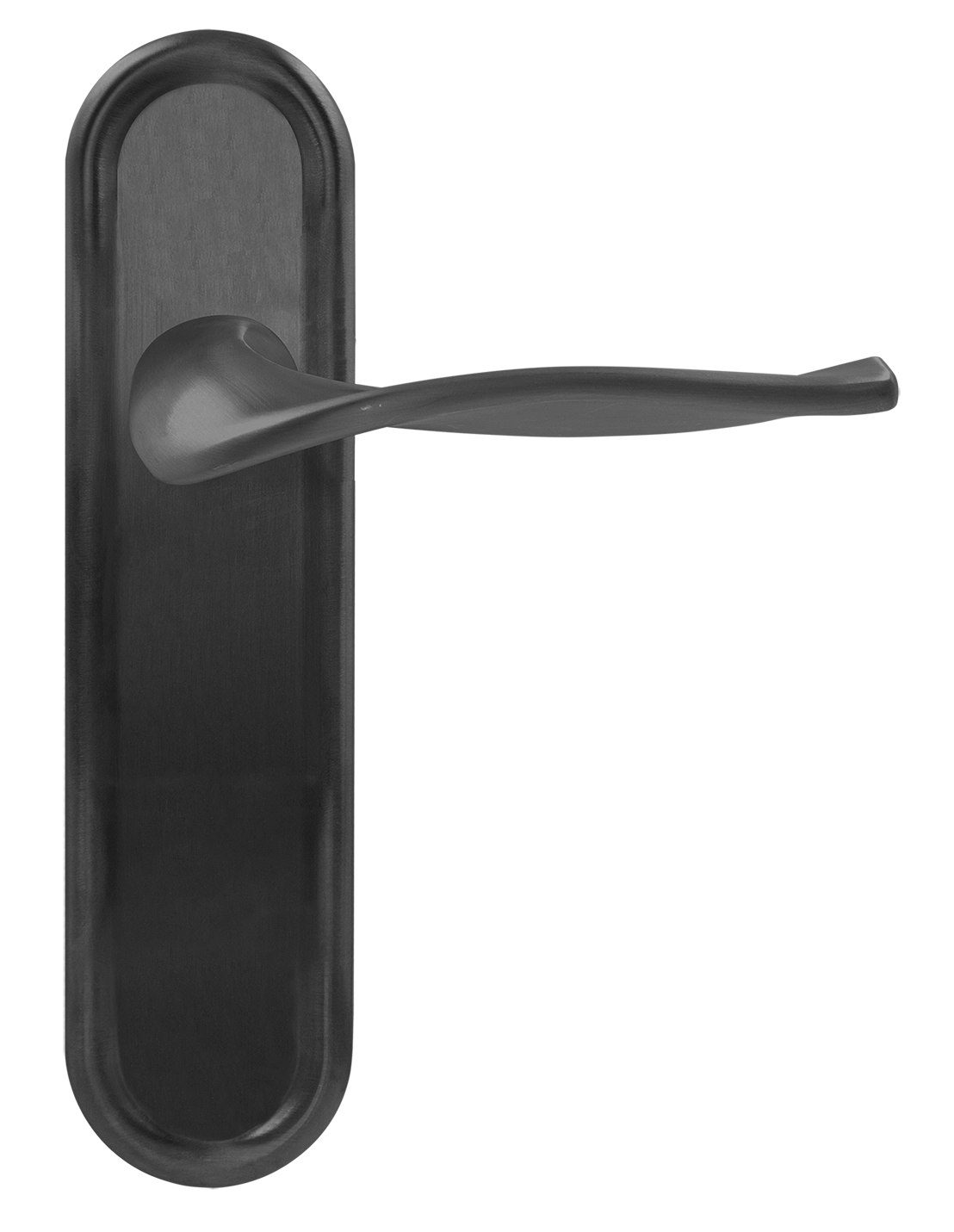 Ручка дверная SKYSCRAPER PLR SST на планке, цвет Летняя гроза/Summer Storm фото купить в Иркутске