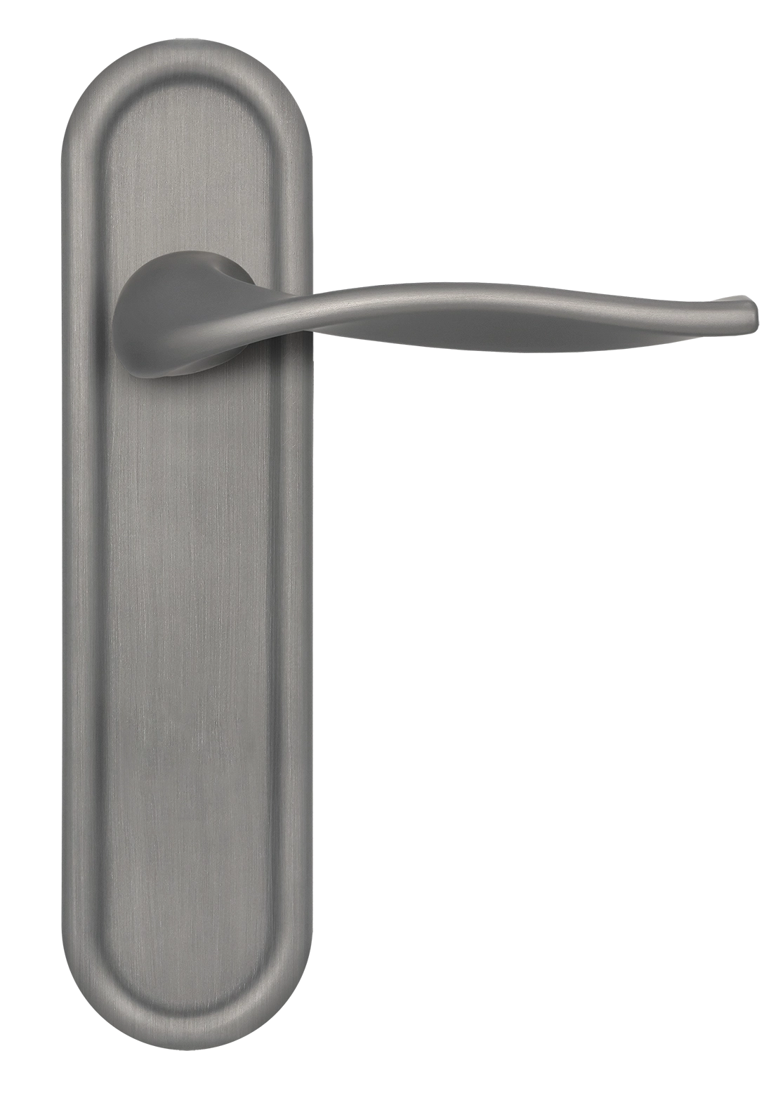 Ручка дверная SKYSCRAPER PLR WF на планке, цвет Зимняя стужа/Winter Frost фото купить в Иркутске