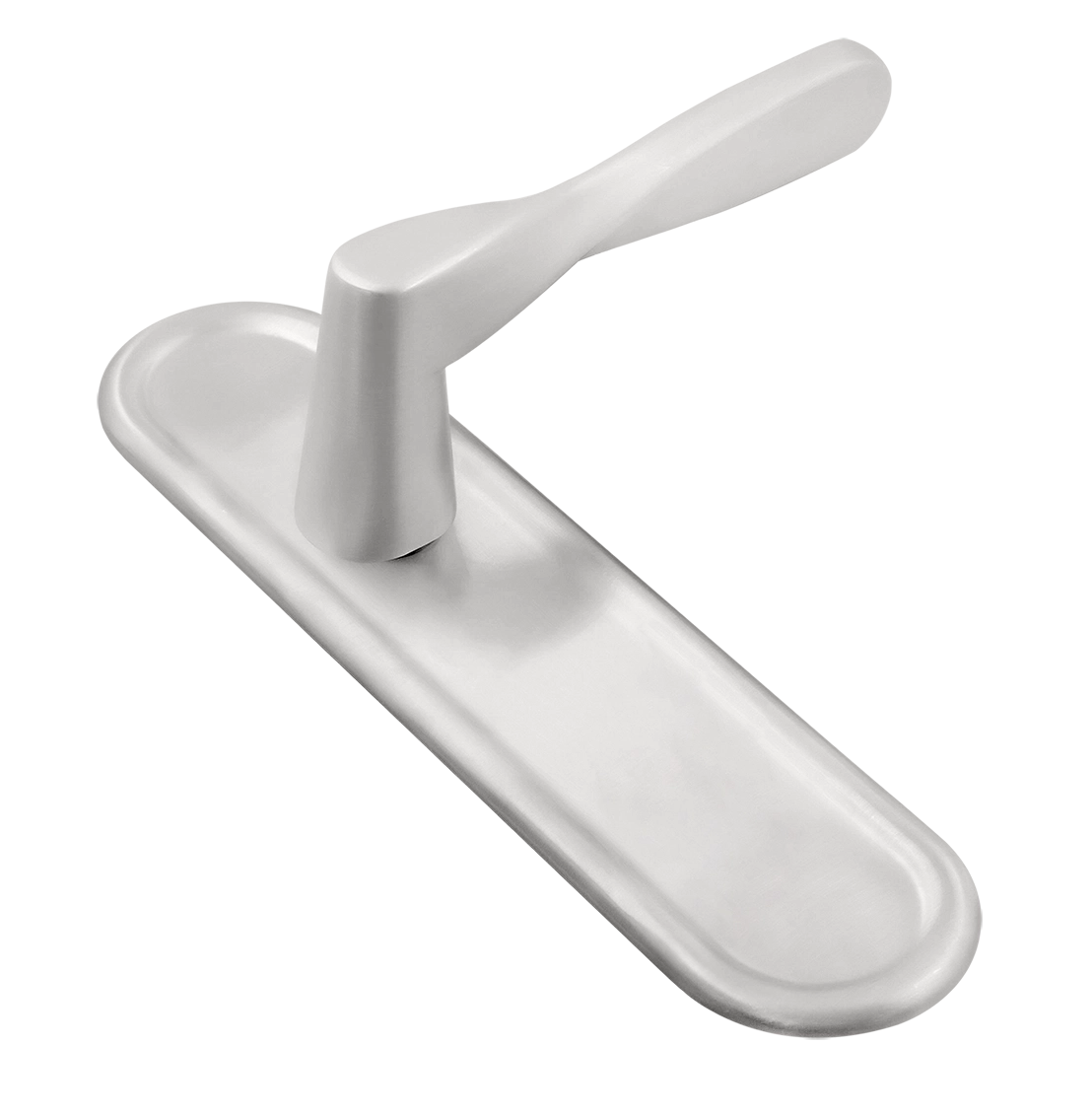 Ручка дверная THE OLYMPICS PLR SSW на планке, цвет Стокгольмский снегопад/Stockholm Snowfall фото купить Иркутск